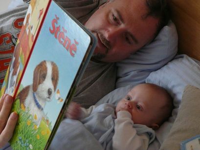 Reading again with Dad