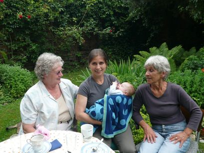 My two grandmothers, Mum and I