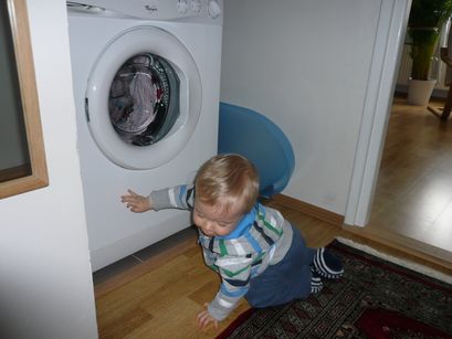 Watching a washing machine is more entertaining than watching TV. 